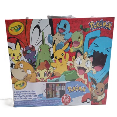 Crayola Pokemon Art Case